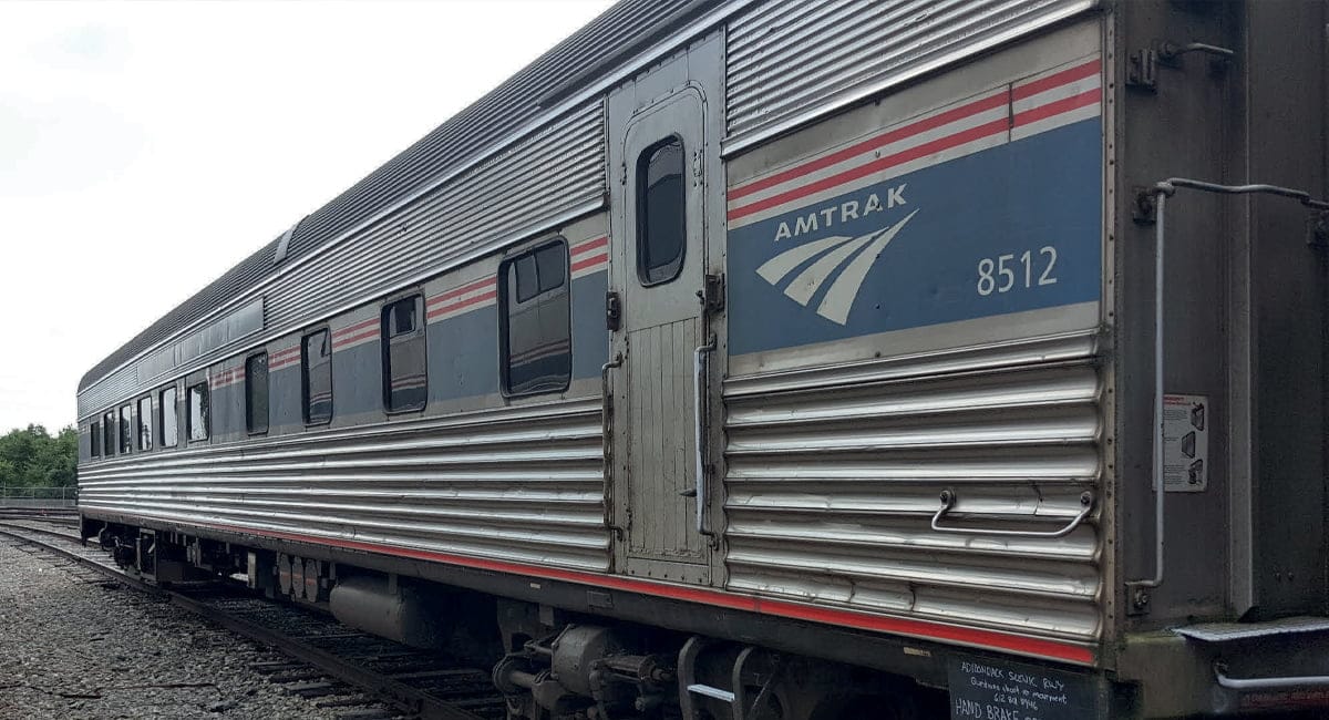 Adirondack Scenic Railroad Dining Car donated by Amtrak.