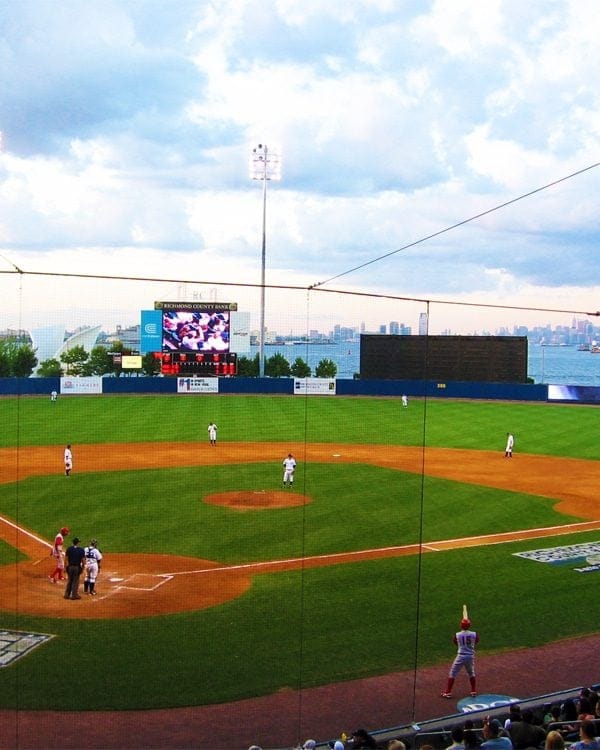 Baseball Stadium New York By Rail