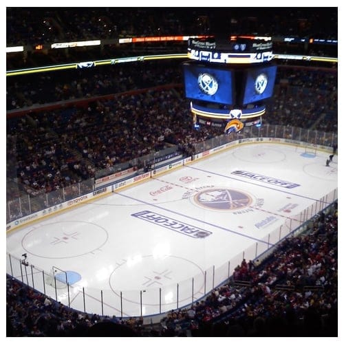 Buffalo Sabres at the First Niagara Center