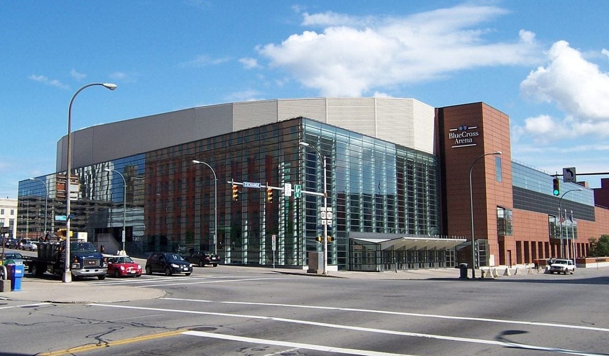 Rochester Americans at the Blue Cross Arena at the War Memorial