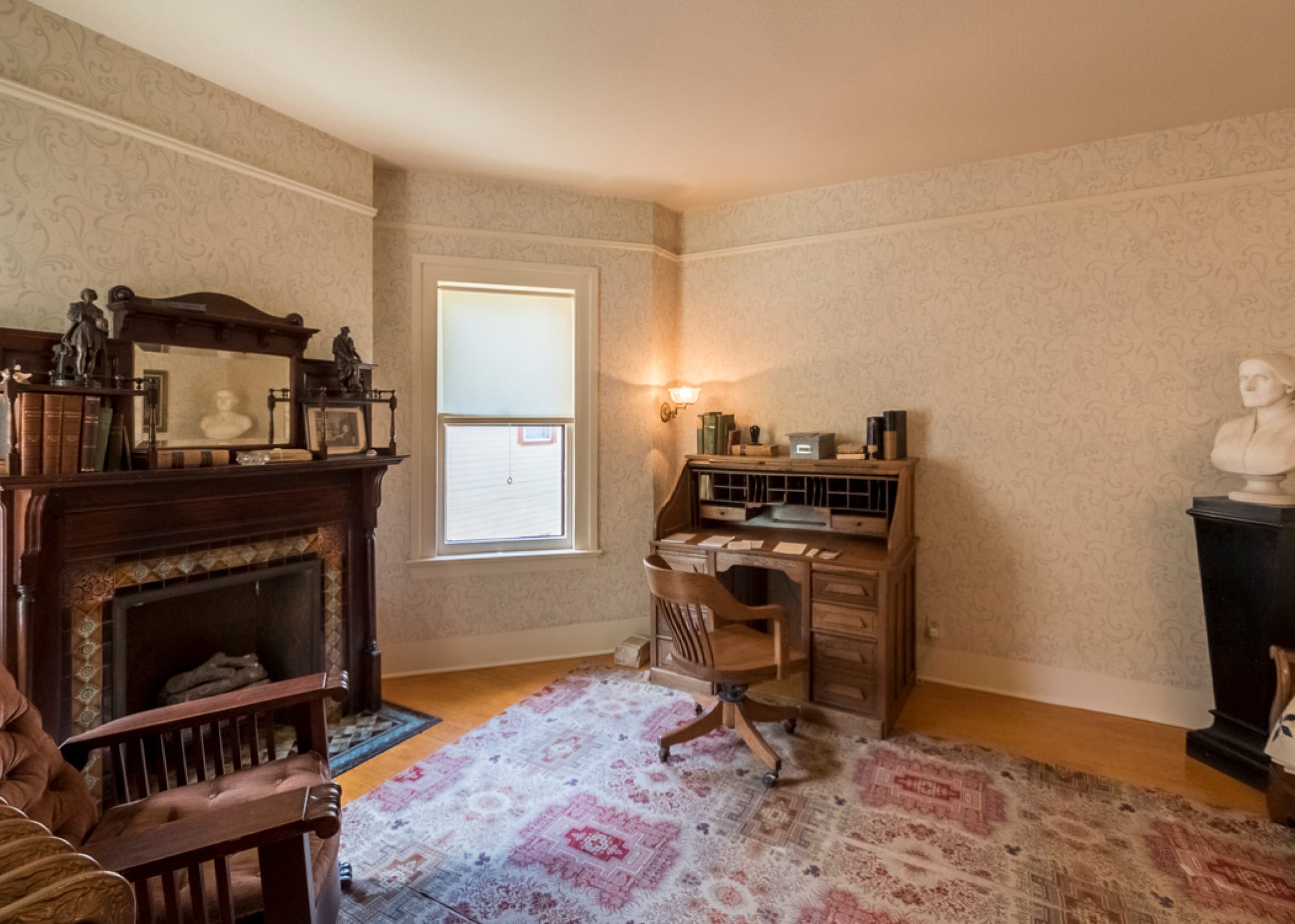 susan-b-anthony-home-study Susan B. Anthony's study.