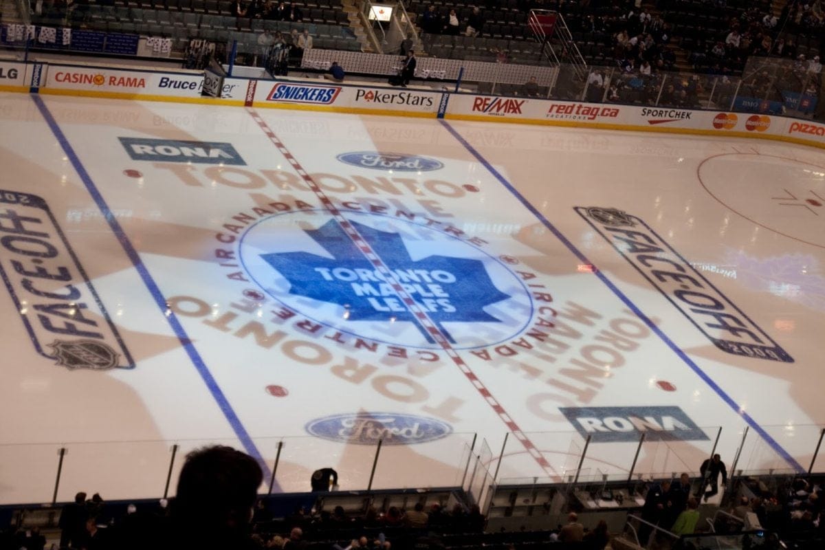 Toronto Maple Leafs at the Air Canada Centre