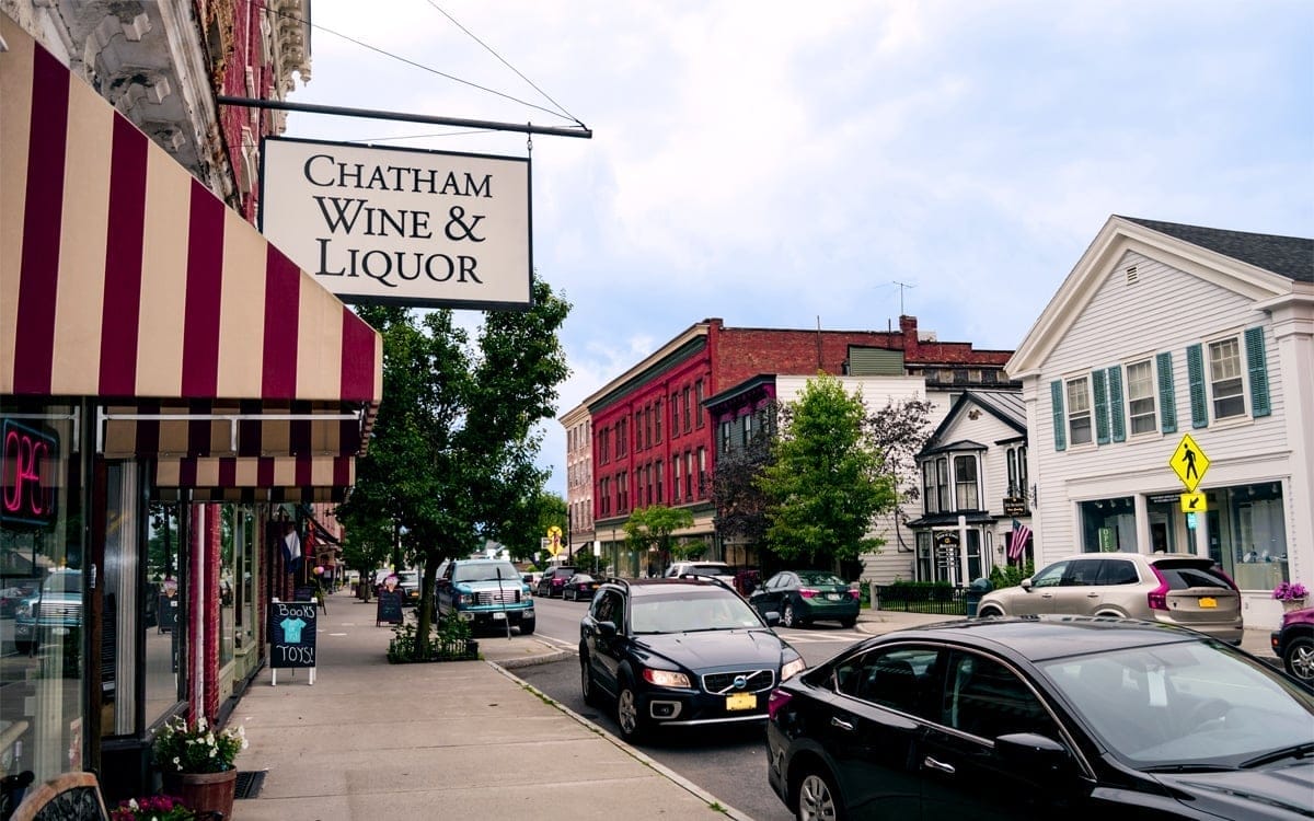 The quaint Village of Chatham in Columbia County—the perfect place for an afternoon stroll. | Photo by Andrew Frey