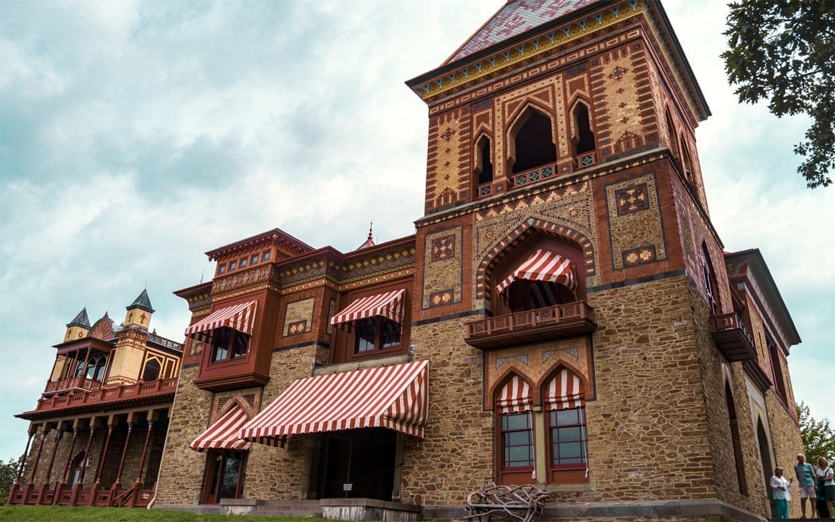 Olana, the historic mansion, vast in its beauty and detail, and former home to Frederic Edwin Church. | Photo by Andrew Frey