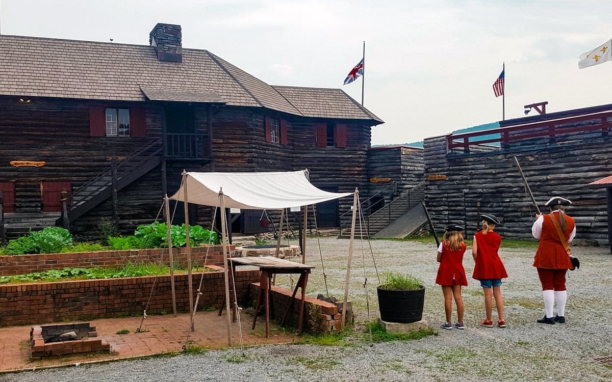 Children enlisting in the King's Army at Fort William Henry. | Photo by Salvatore Isola