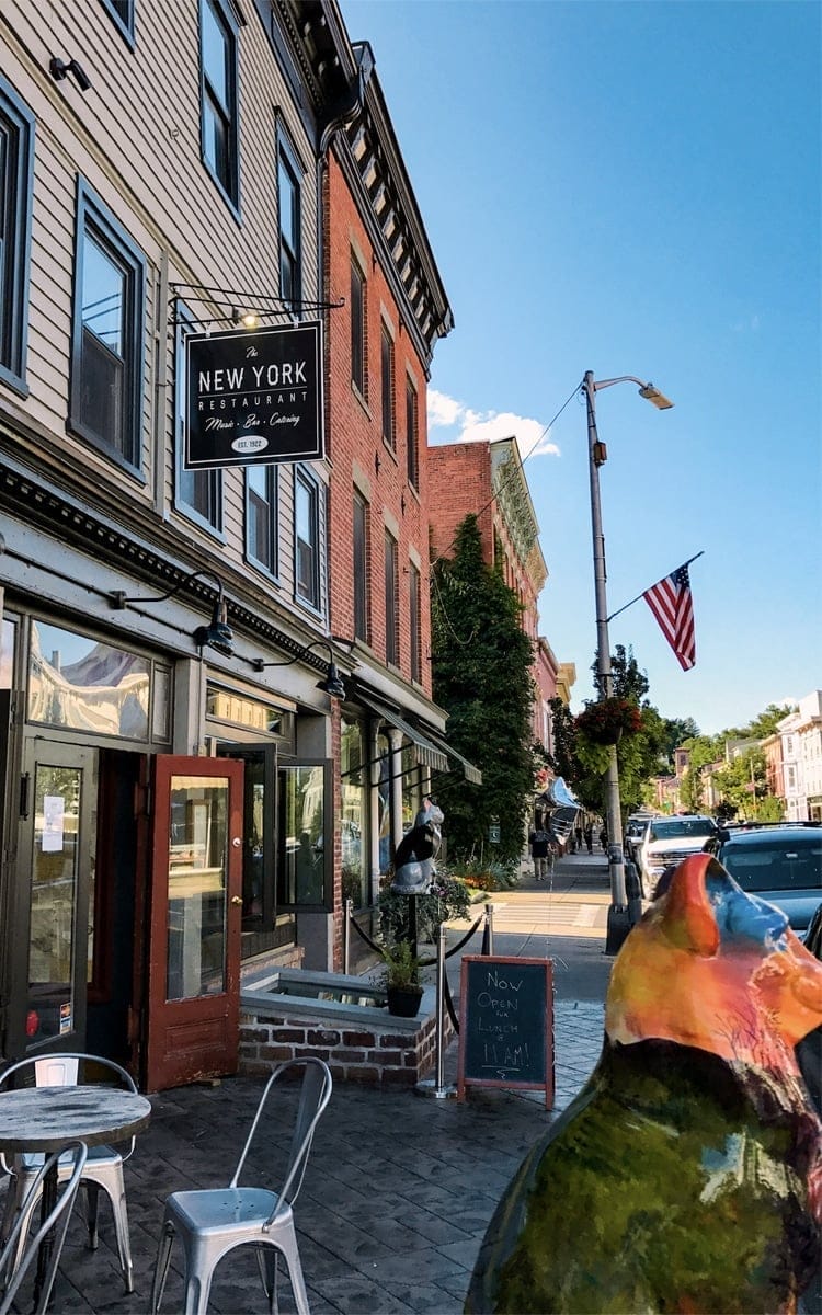 The New York Restaurant of the Great Northern Catskills on Main St. in Catskill, NY. | Photo by Lauren Sandford