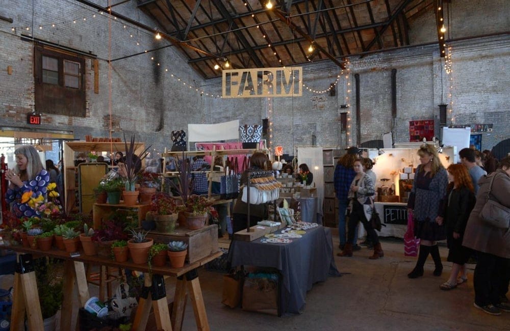 The Basilica Farm and Flea in Hudson, NY. | Photo from Basilica Hudson