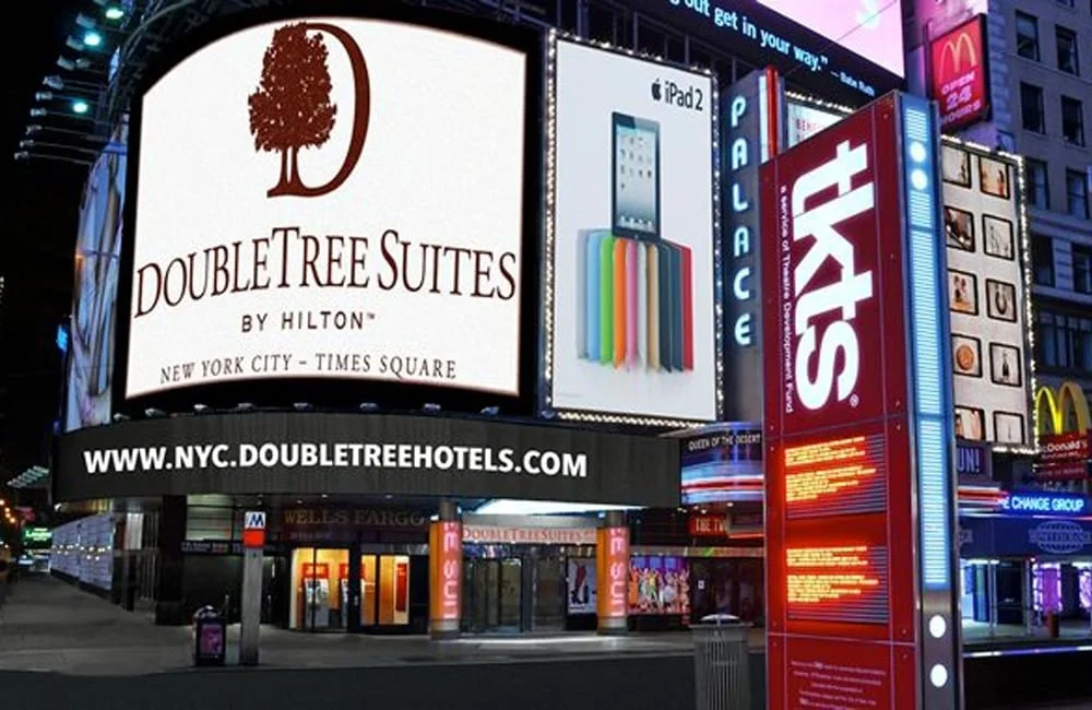 DoubleTree Suites Times Square, the only all-suite hotel on Broadway in NYC. | Photo from DoubleTree Suites by Hilton: New York City - Times Square