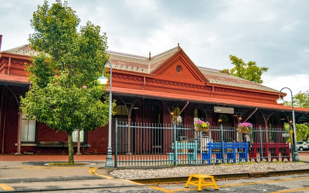 The historic Hudson Station in Columbia County. | Photo by Andrew Frey