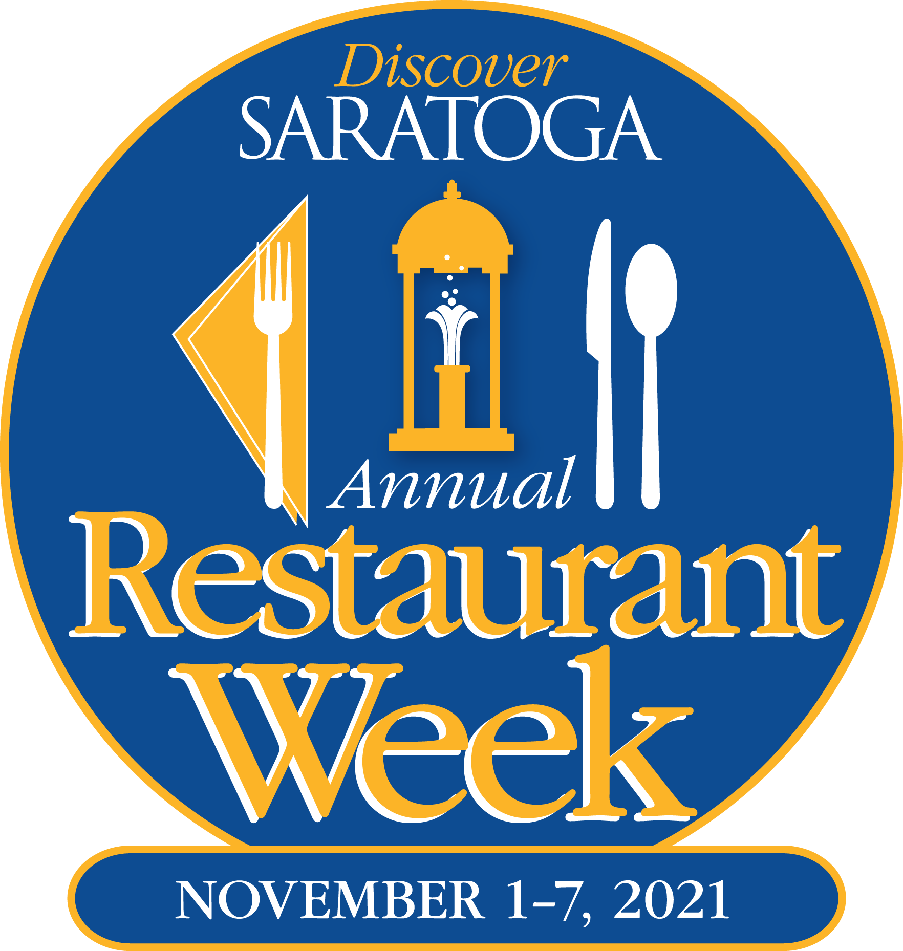 Saratoga Restaurant Week Logo