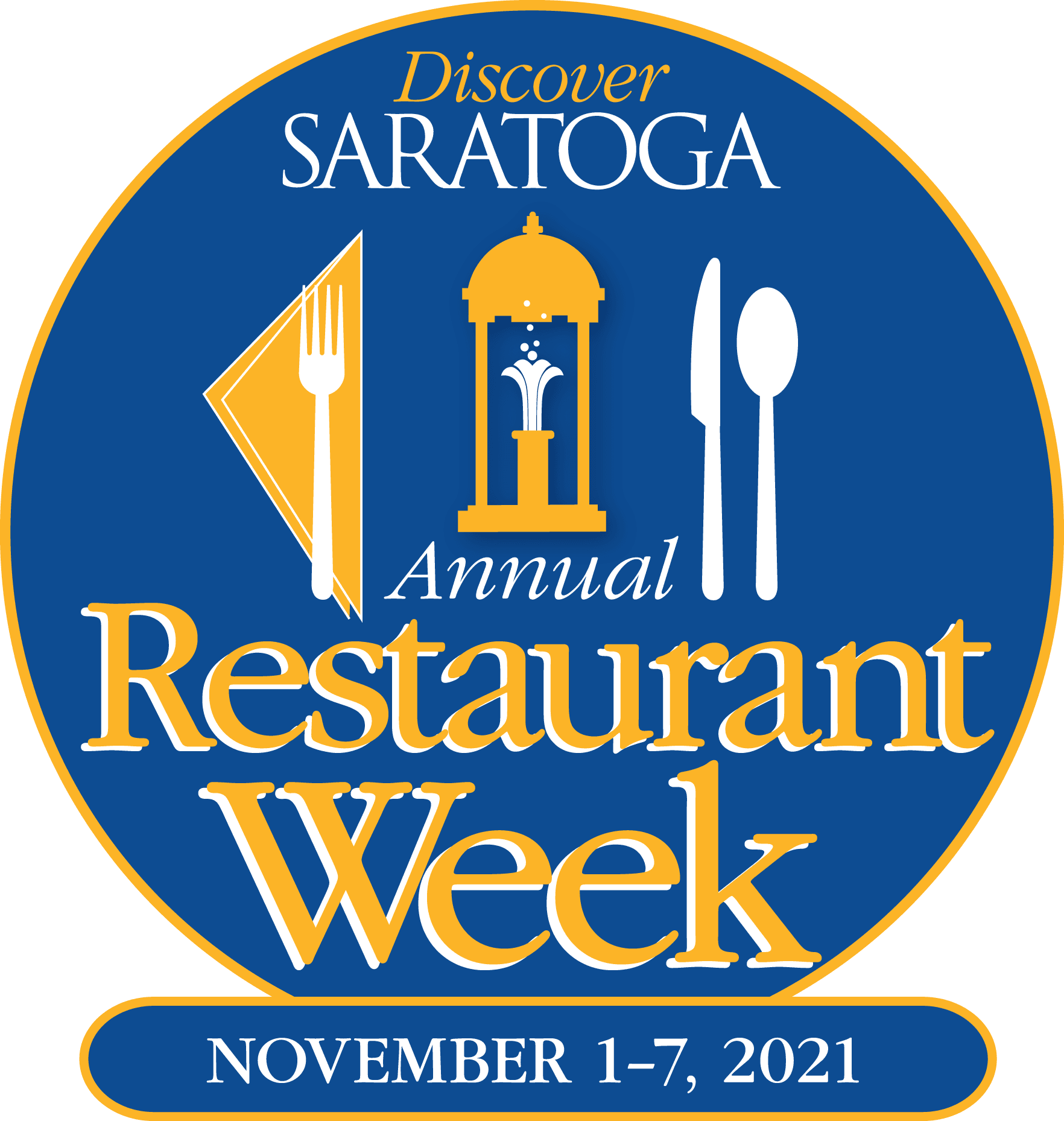 Saratoga Restaurant Week Logo