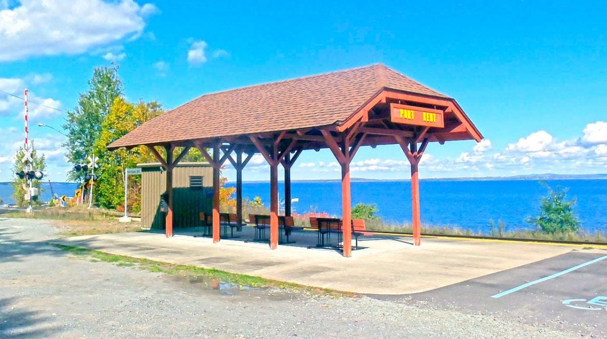 Port Kent Station (PRK) New York by Rail