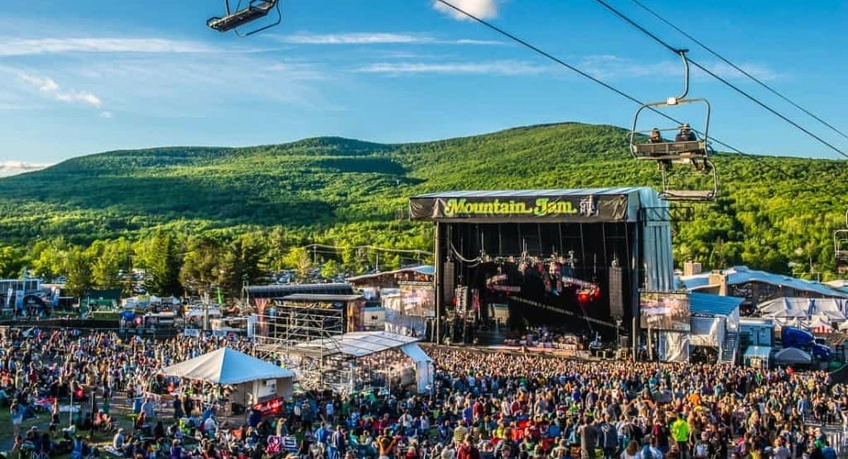 Mountain Jam Hudson Valley Music Festival New York by Rail