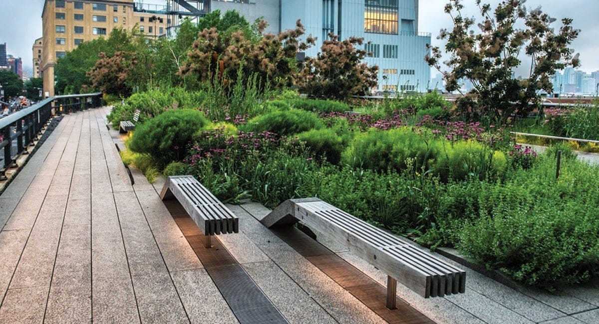 High Line Park, the trendy place to walk in New York!