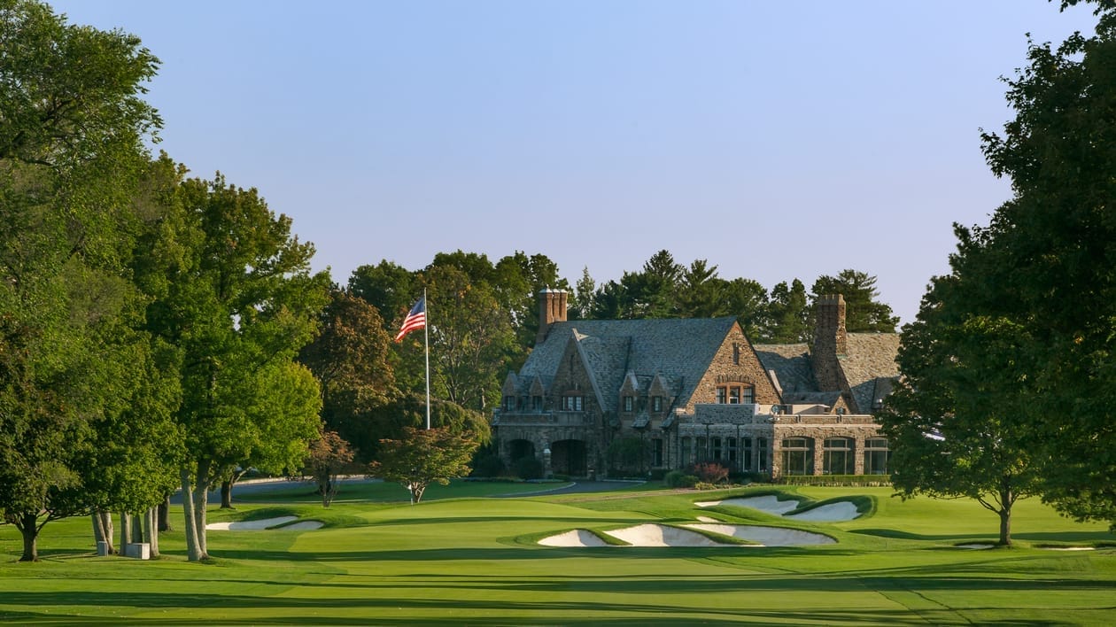 The Winged Foot Golf Club located in Mamaroneck, NY.