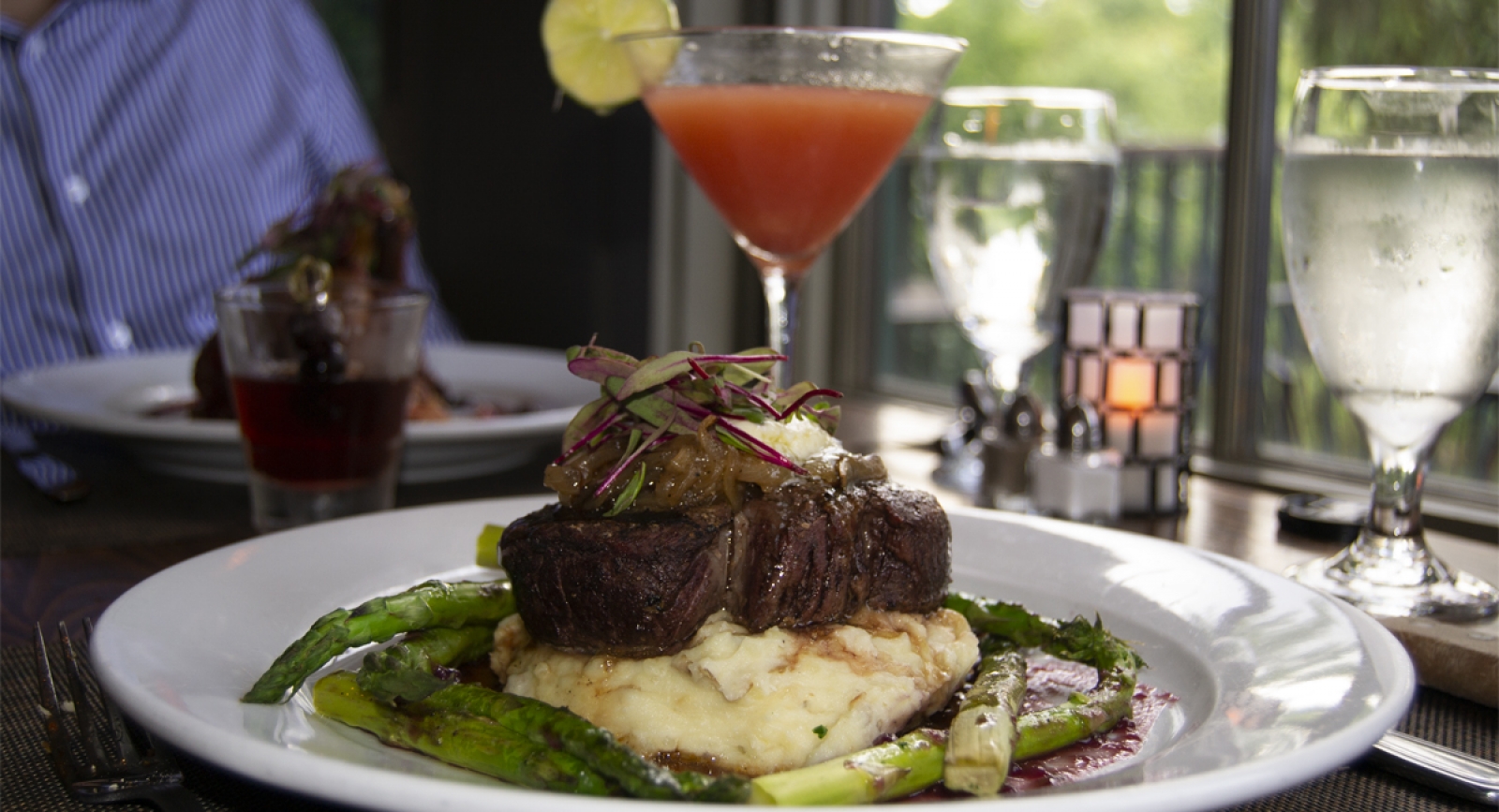 Dinner at Henry's Restaurant Buttermilk Falls Inn & Spa