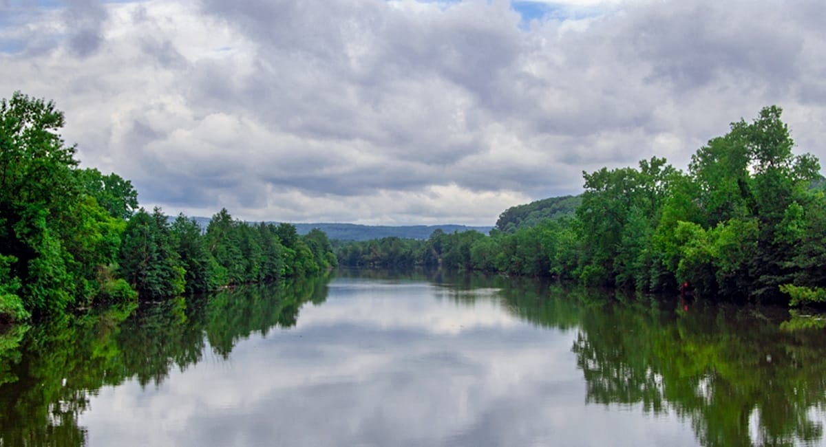 A stunning view of the Erie Canal aboard the Lil' Diamond III. | Photo by Andrew Frey