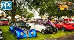 Browse over 8,000 types of vintage automobiles at the Syracuse Nationals. | Photo from SyracuseNationals