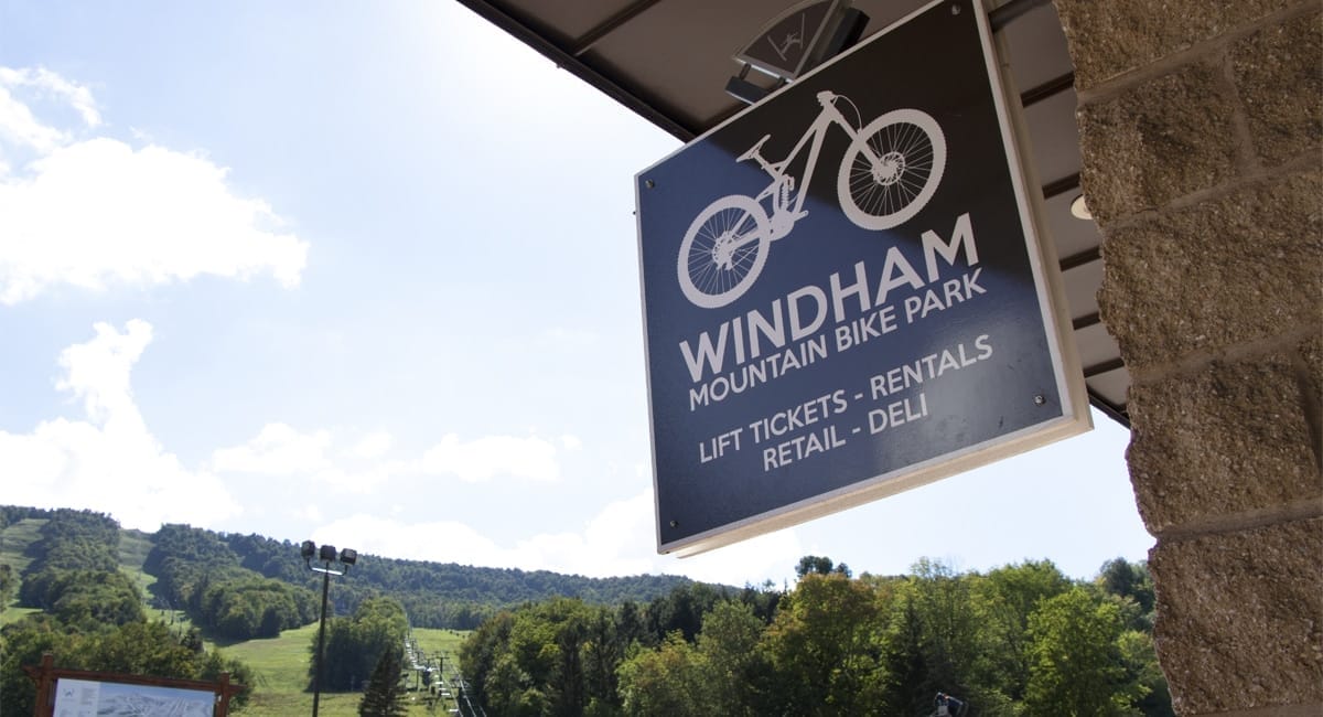 Windham Bike Park Sign | Allyson Macci