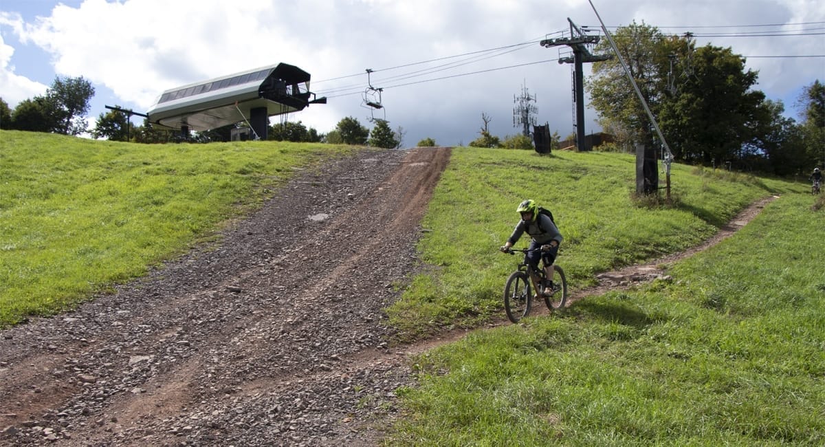Biking Downhill at Windham | Allyson Macci