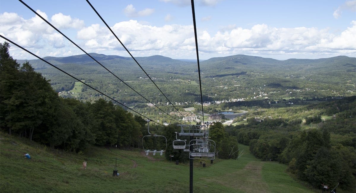 Windham Mountain Bike Park from Ski Lift | Allyson Macci