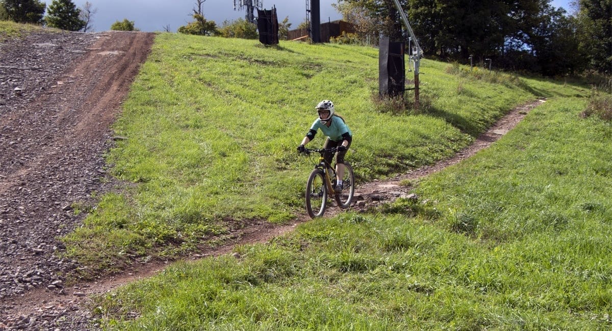Woman Mountain Biker at Windham | Allyson Macci