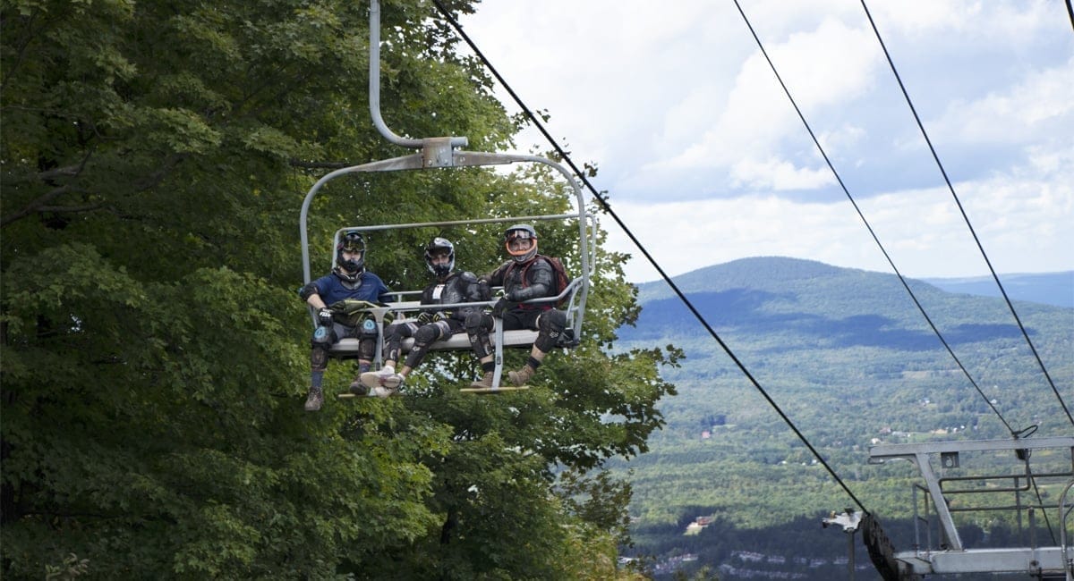 Bikers at Windham Mountain Bike Park | Allyson Macci