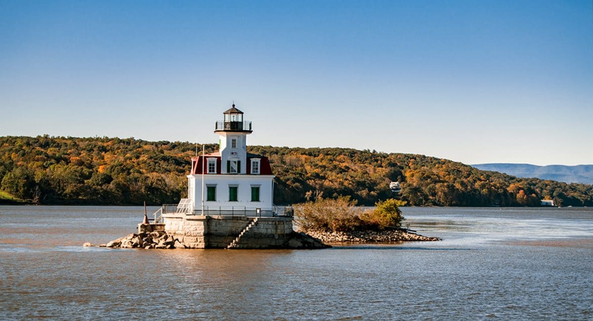 Esopus Meadows Lighthouse in Kingston, NY