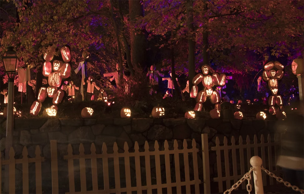 Pumpkin Zombies at Entrance | Photo Courtesy of Allyson Macci