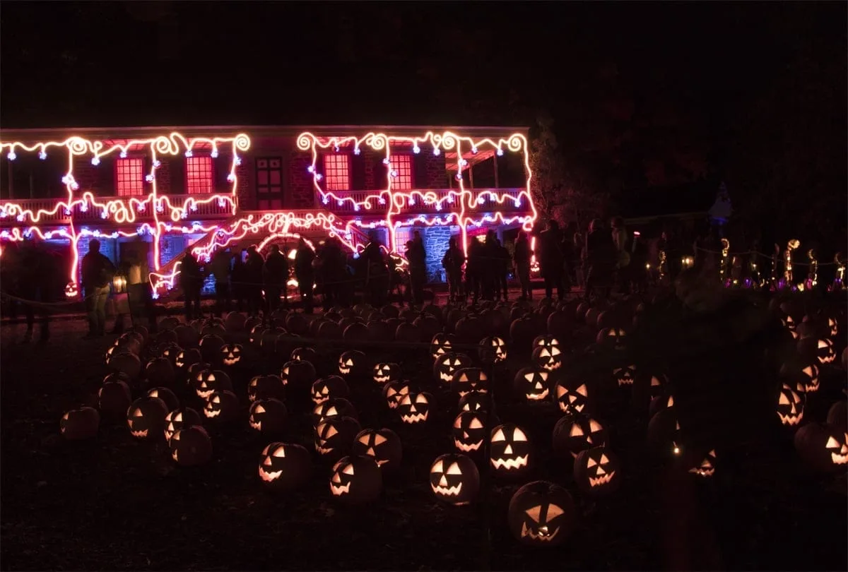 Van Cortlandt Manor House and Pumpkins| Photo Courtesy of Allyson Macci