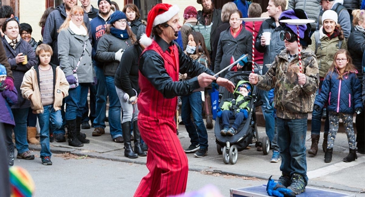 Entertainers at the annual Troy Victorian Stroll. | Courtesy of the Troy Victorian Stroll website