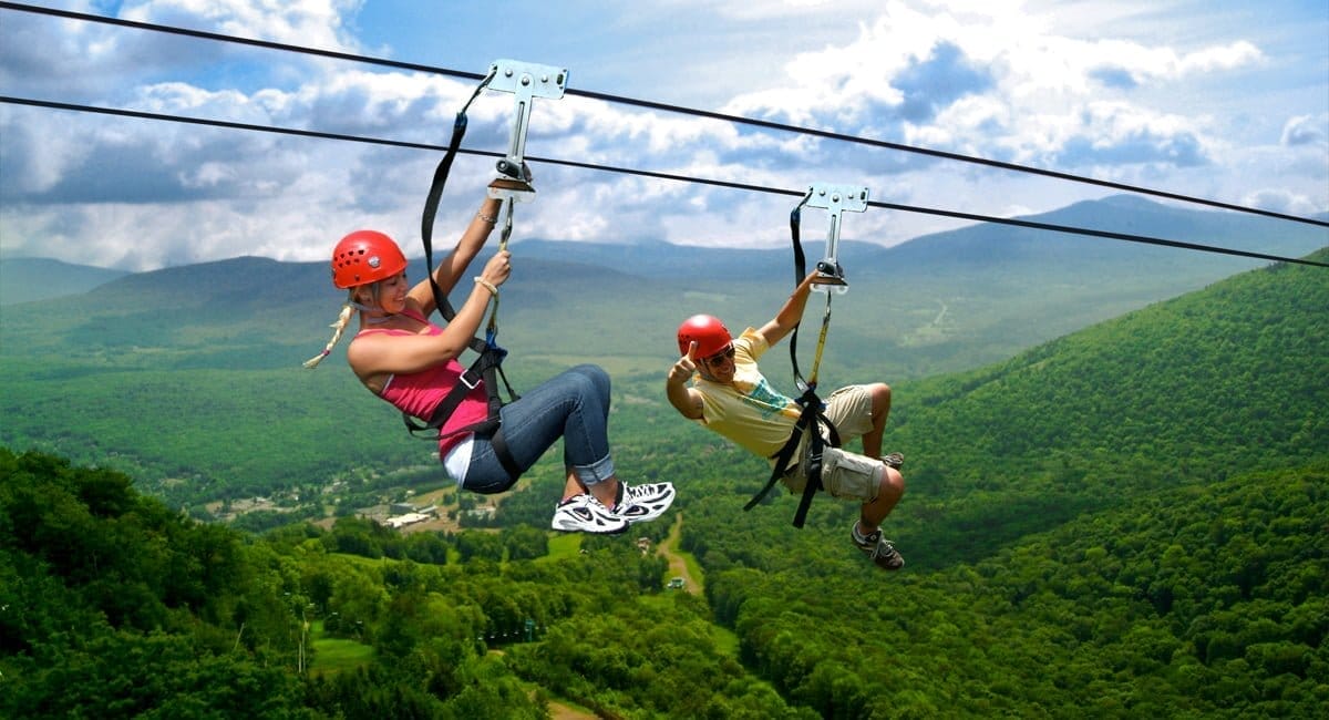 Adventure in the Great Northern Catskills | Hunter Mountain Zipline