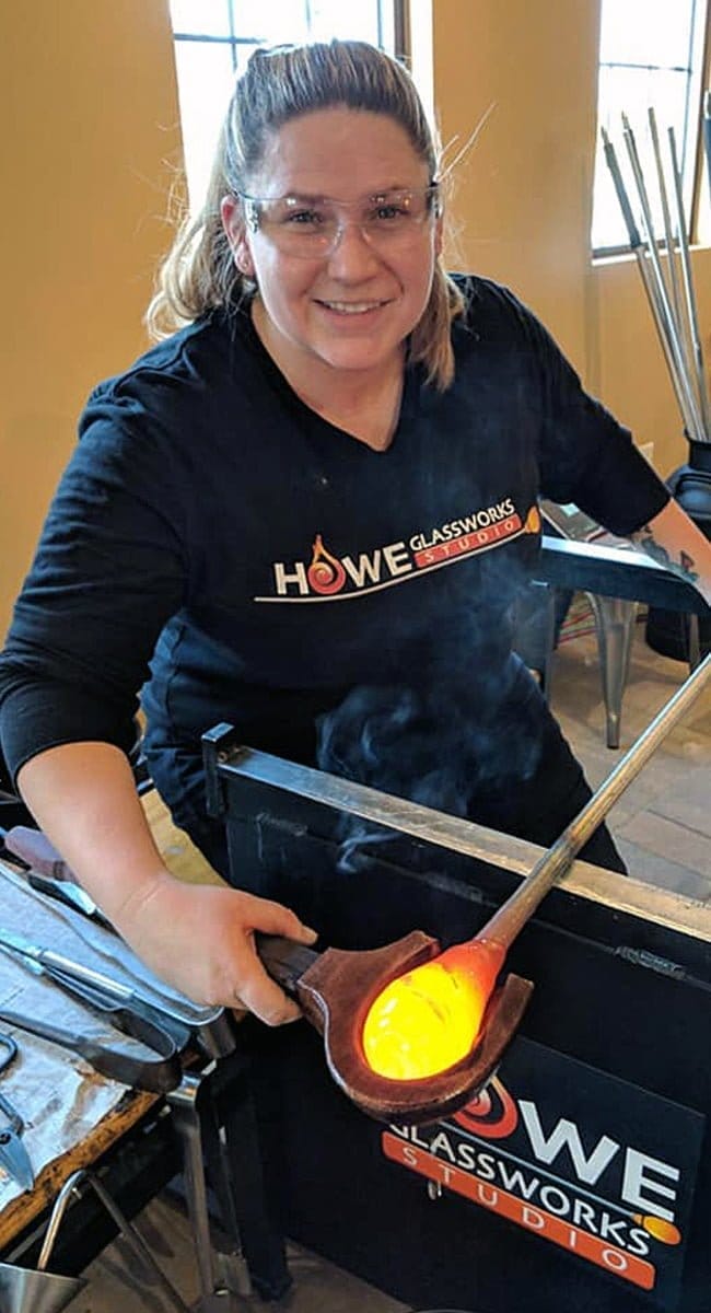 Glassblowing at Howe Caverns