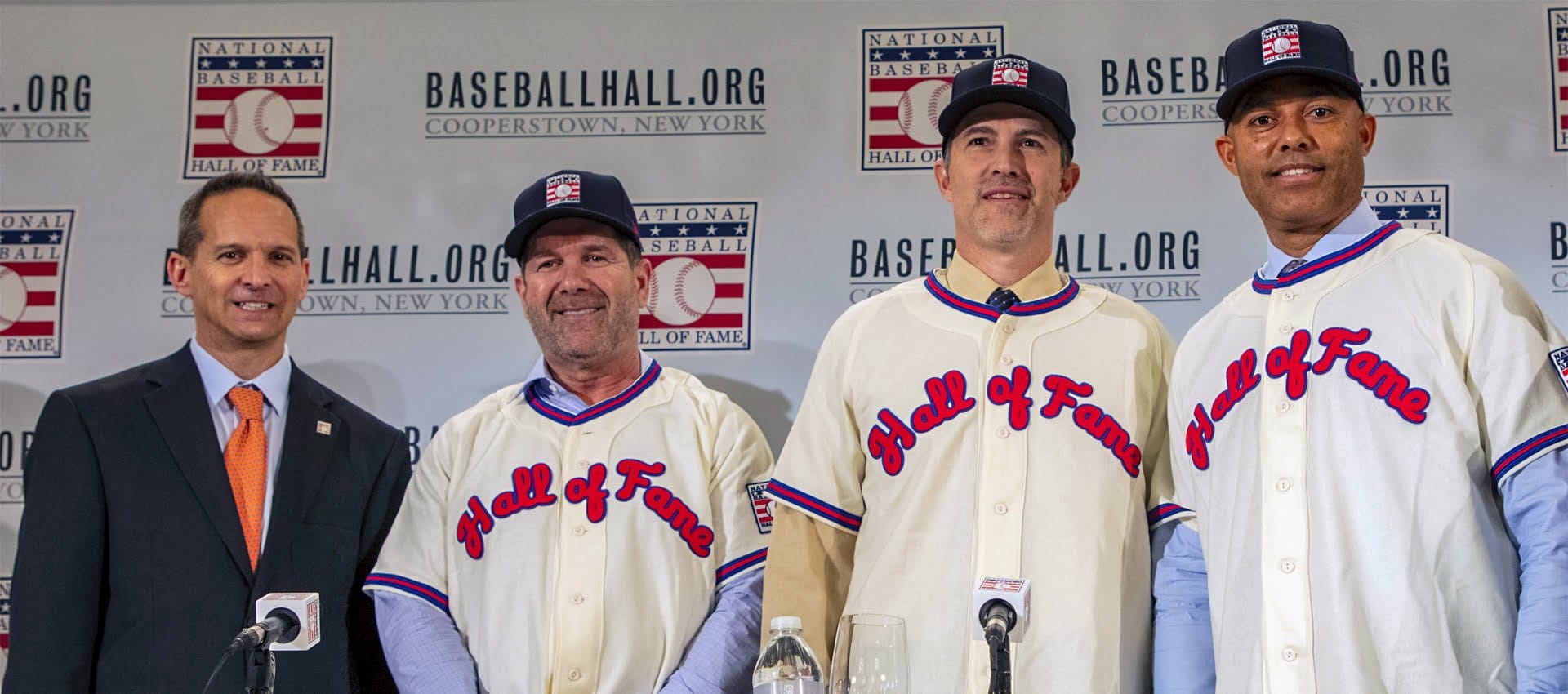 Jeff Idelson at the Class of 2019 introductory press conference, January 23, 2019. | Photo Courtesy of Milo Stewart Jr. - National Baseball Hall of Fame and Museum