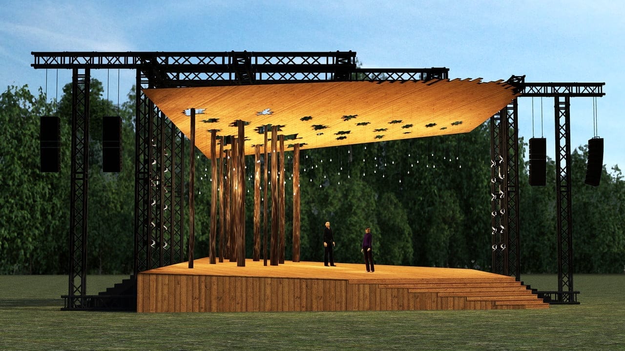Andrew J. Martin-Weber Lawn Stage