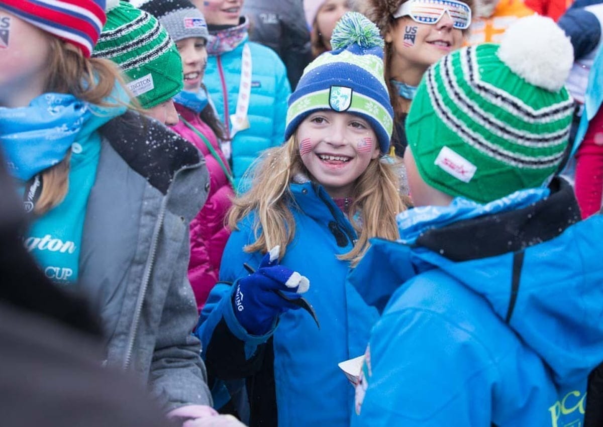 Kids enjoy the Killington World Cup. | Photo Courtesy of Martha Howe