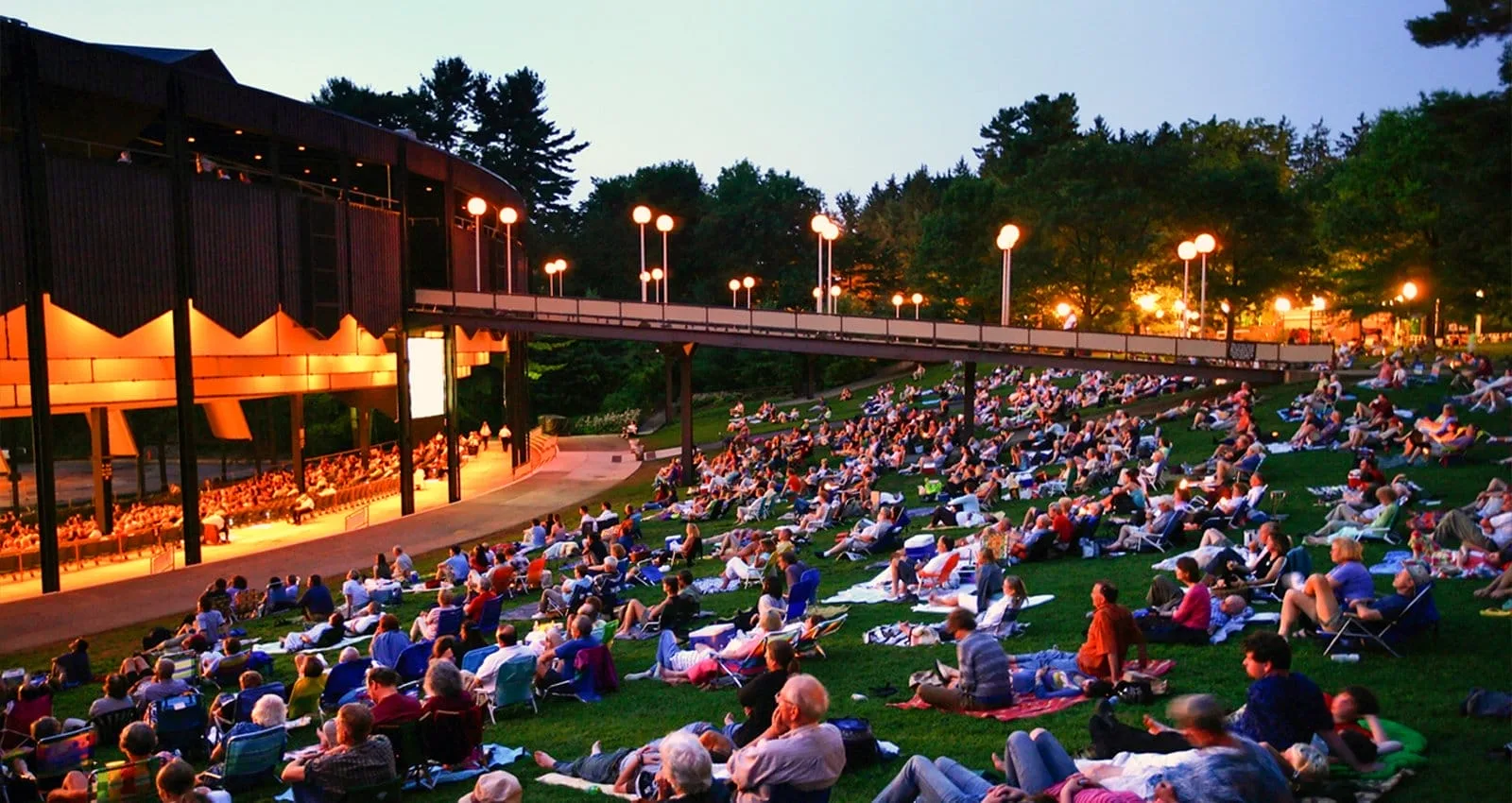 Philadelphia Orchestra at SPAC New York by Rail
