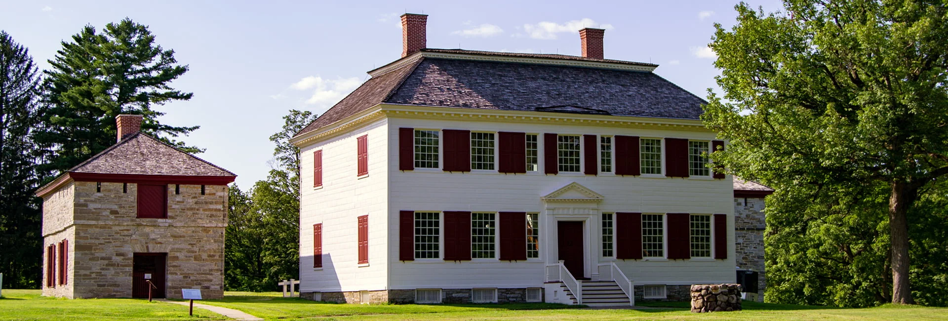 AFrey_Capital-Saratoga Region - Johnson Hall State Historic Site, Main house and servant's quarters