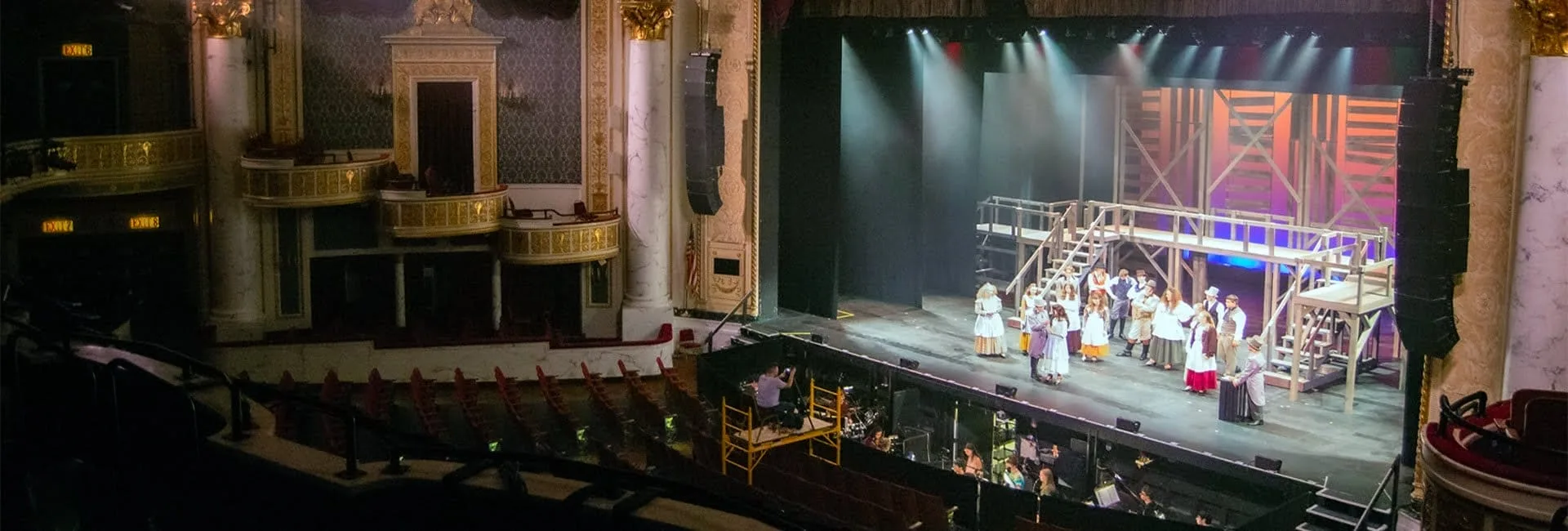 AFrey_Capital-Saratoga Region - Proctors Theatre, Les Miserable Rehearsal