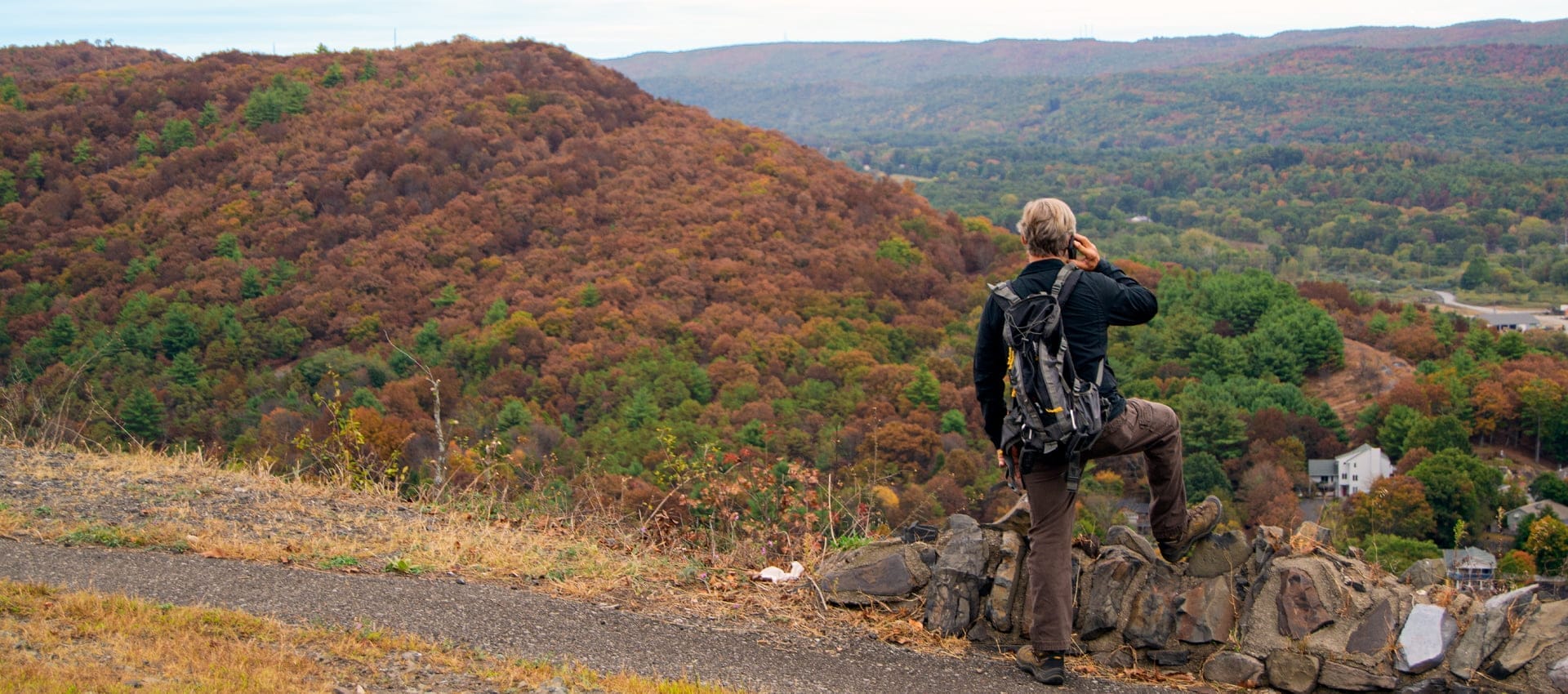 Outdoor Club of Port Jervis President, Mike Ward at Elks-Brox Memorial Park in Port Jervis, NY. | Photography Courtesy of Andrew Frey