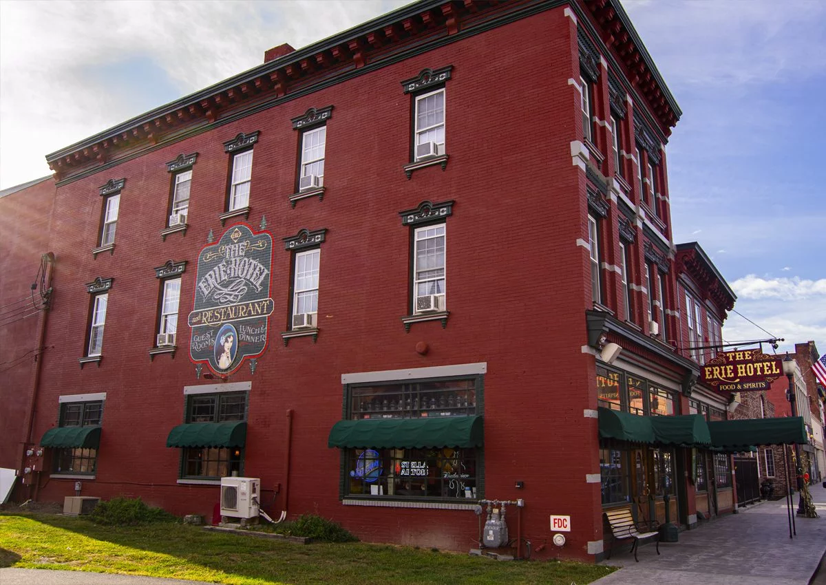 The Erie Hotel and Restaurant in Port Jervis, NY. | Photography Courtesy of Andrew Frey