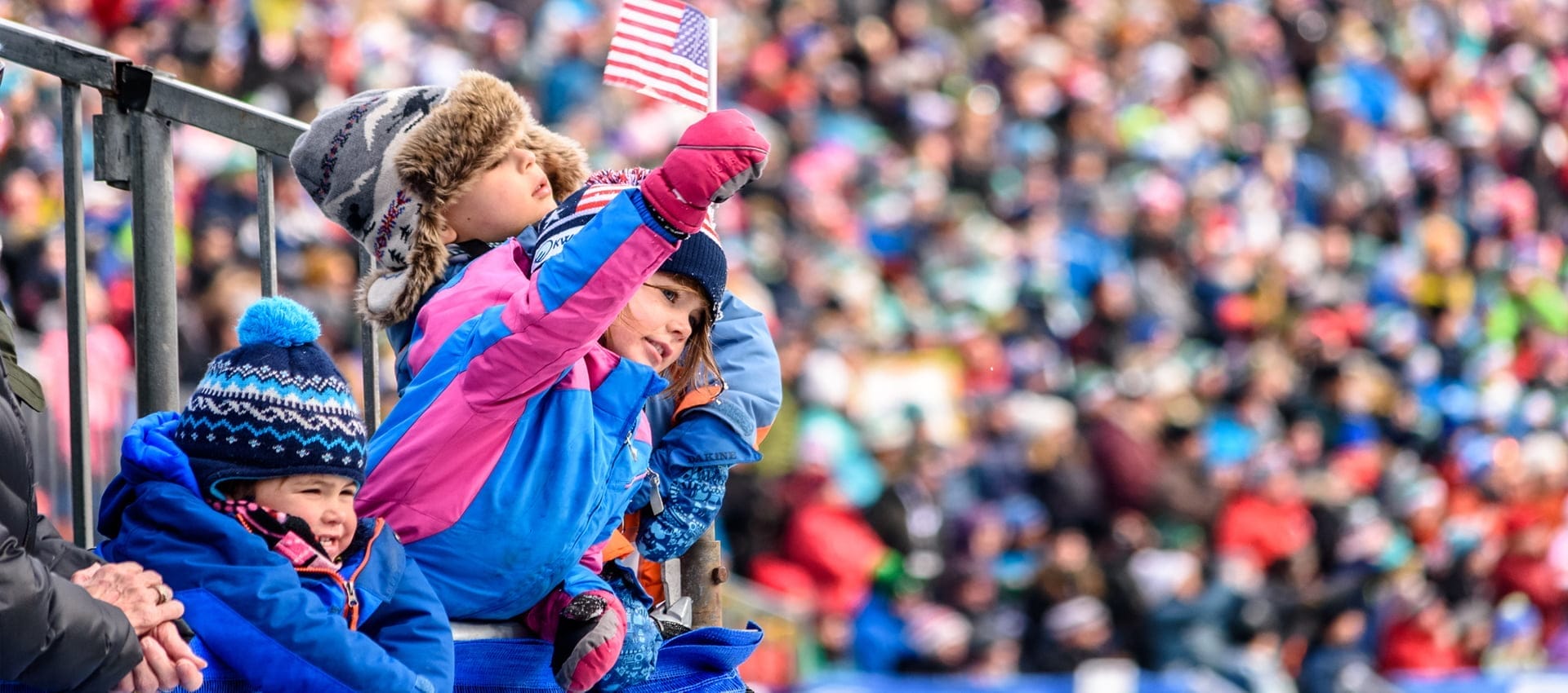 Children cheer on at the Killington World Cup. | Photo Courtesy of John Everett