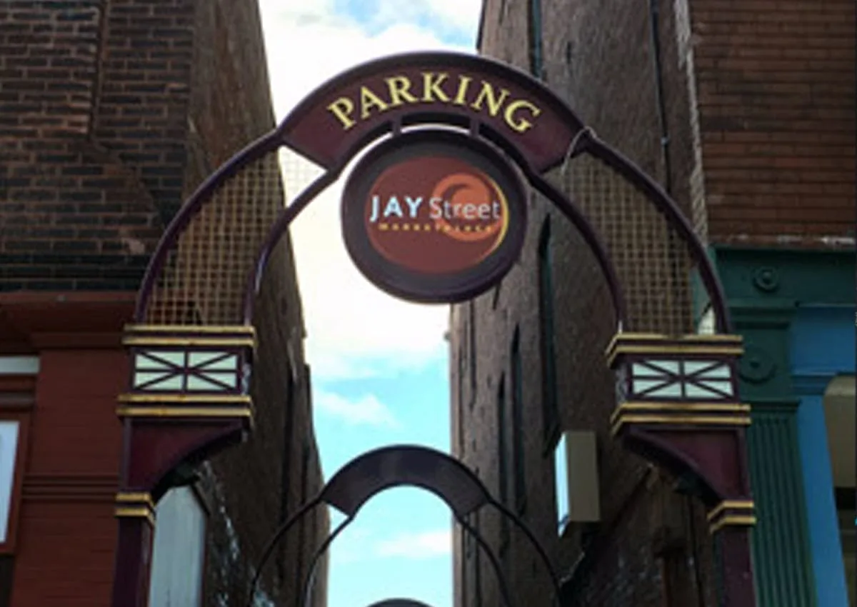 Jay Street Marketplace in downtown Schenectady, NY. | Photo Courtesy of Albany.com