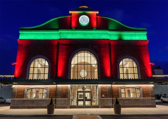 The newly renovated Schenectady Amtrak Station. | Photo Courtesy of Andrew Shinn