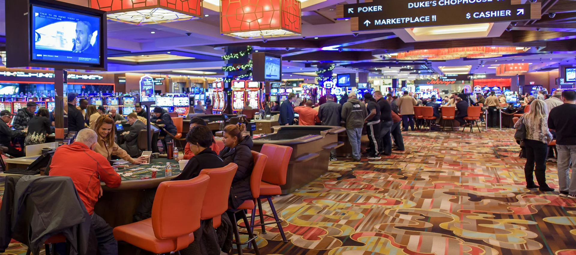 Tables and slots at Rivers Casino & Resort. | Photo Courtesy of Andrew Shinn