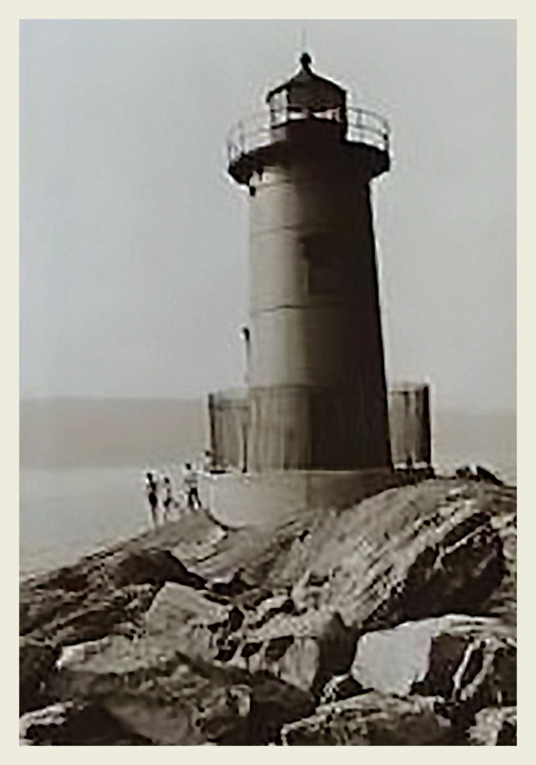 The Little Red Lighthouse or Jeffrey's Hook Lighthouse