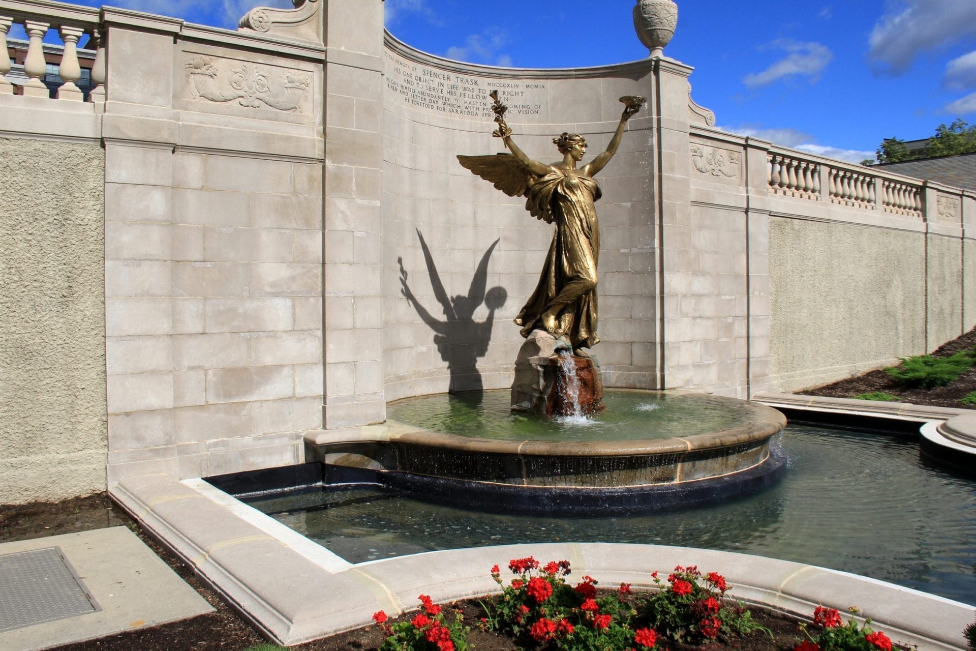 Bronze Statue in Congress Park