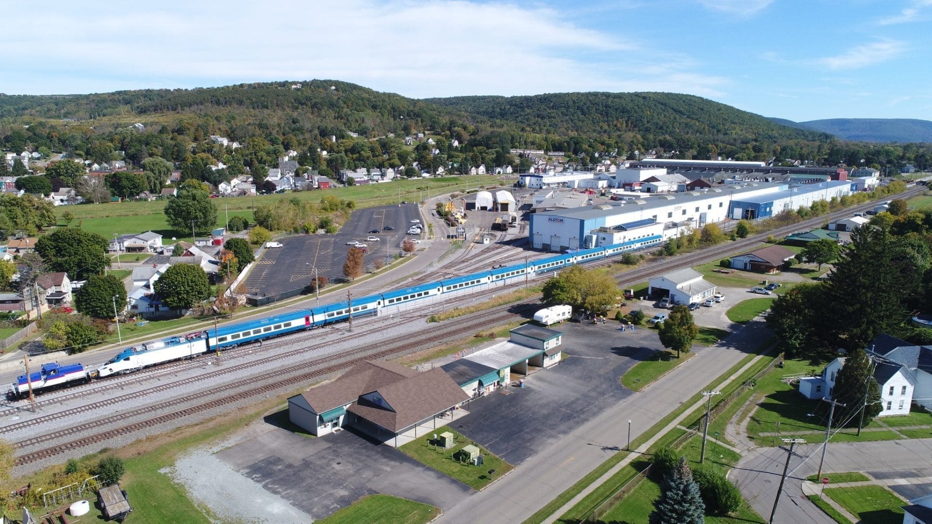 Amtrak Acela Trains at Alstom