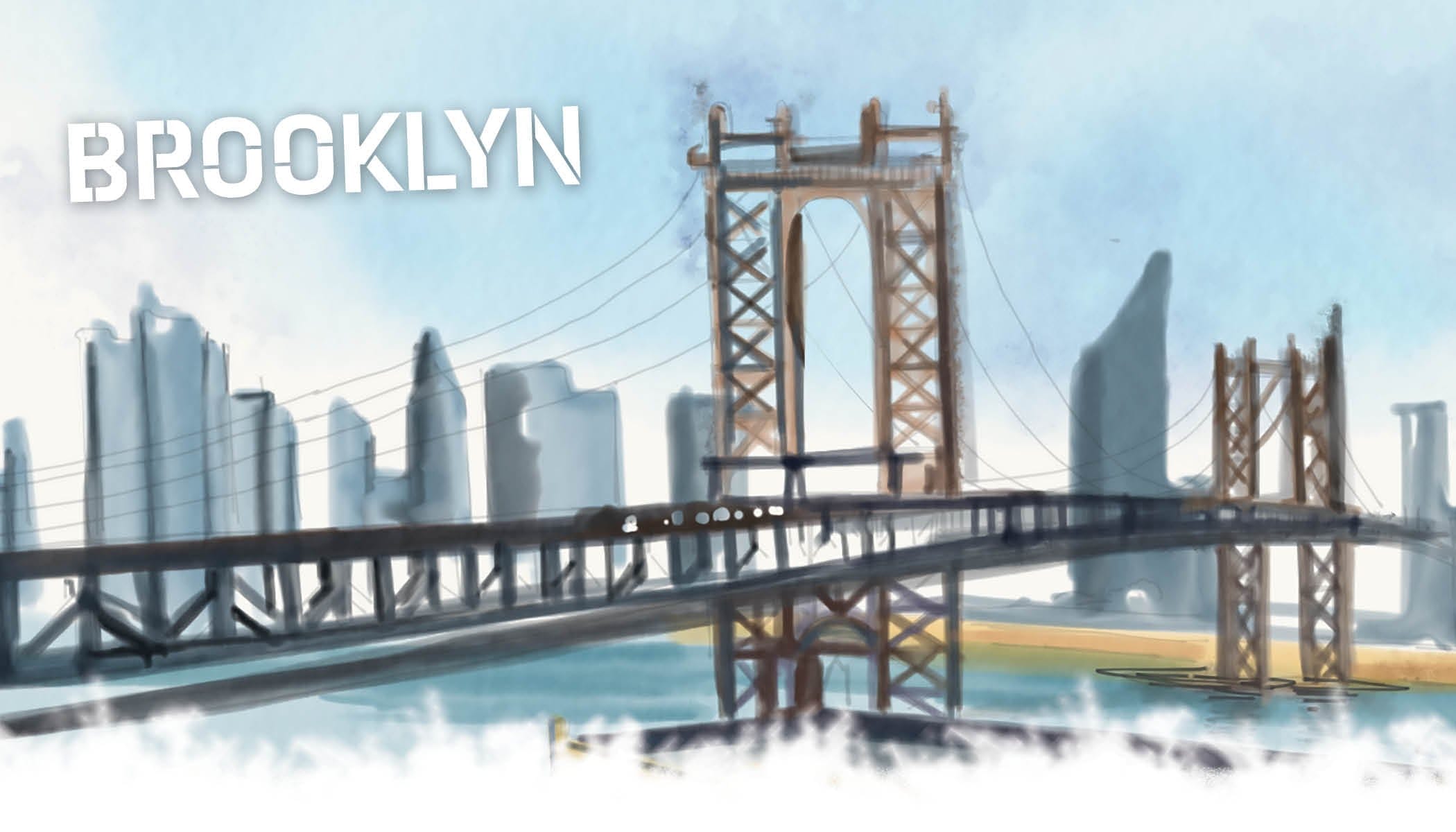 Brooklyn Iconic Brooklyn Bridge