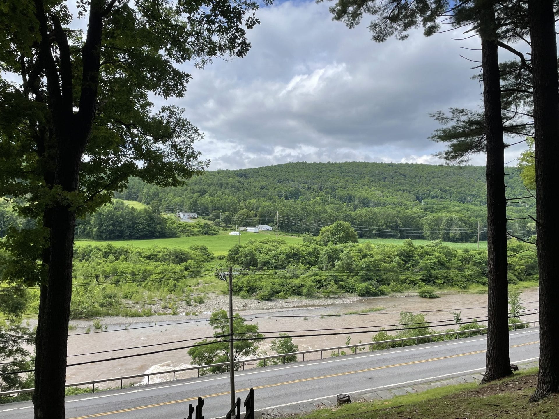 View of the Catskills from Pratt Rock